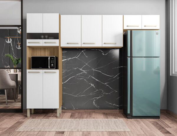 D_795914-MLA90743053834_082025-F.jpg Kit De Cocina Panel + Alacenas Versalles Kits Parana