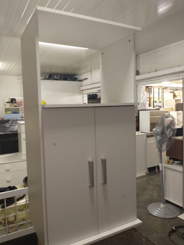 Mueble Auxiliar Para Microondas 2 Puertas- Estante Cod. 3046