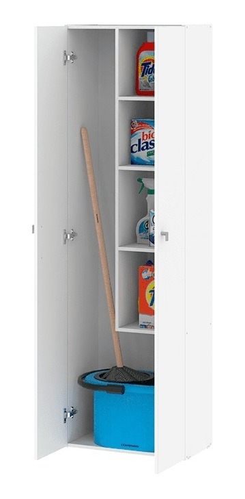 Escobero Despensero Organizador 2 Puertas- E 062- 180 X56x32