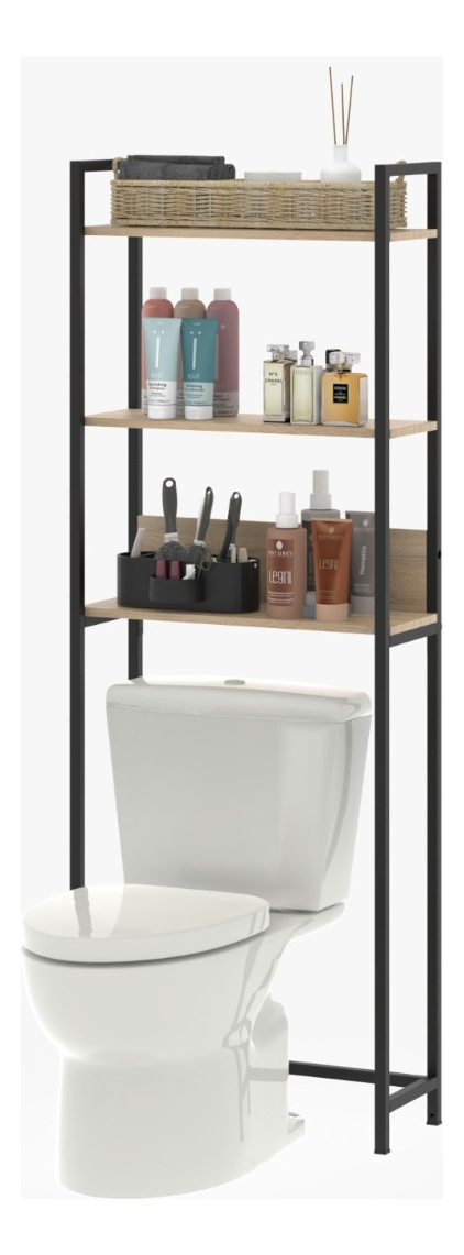 D_797612-MLA73900514317_012024-F.jpg Mueble Organizador Sobre Inodoro Caño Sie 060 165 X 60 X 34