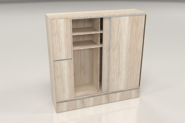 Ropero Placard Ragazzo 217 X 215 X 60- 2 Puertas Ciegas