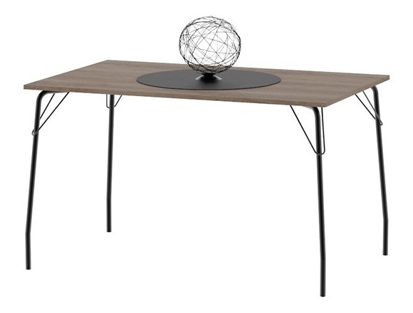 D_800400-MLA49524075561_032022-F.jpg Mesa Cocina Comedor Brooklyn 140 X 82- Melamina. Base Caño