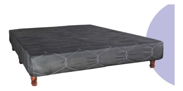 Conjunto Sommier Roma- 140 X 190 X 28. Resortes Doble Pillow