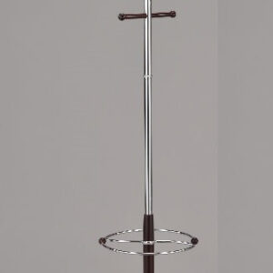 Perchero De Pie- Alto Portaparaguas- Cromado C- Mad Cod. 416