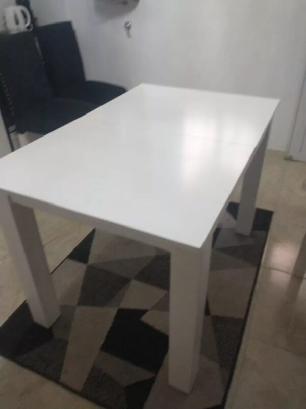 Mesa Cocina Comedor Fija 120 X 80. Tapa Mdf Laqueada