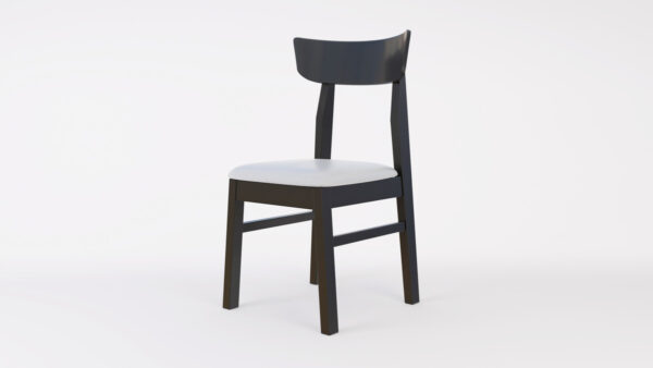 Juego De 4 Sillas Curvas Mediterraneo. Pino Lustrado