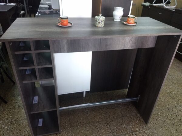 D_807265-MLA42050065863_062020-F.jpg Barra Cocina Desayunador. Melamina. 120 X 102 X 50 Cod. 360