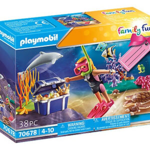 Playmobil : Gift Set - Set De Treasure Diver 70678 38