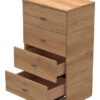Cajonera Chifonier Comoda 4 Cajones Dakar Zero. Cod. 56867