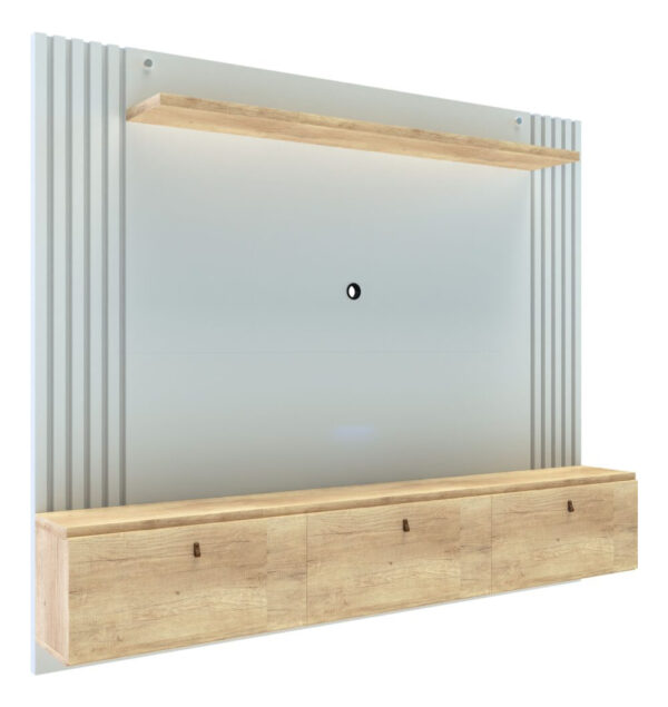 Panel Varillado Con 3 Puertas Basculant Para Tv De 50 Dro02