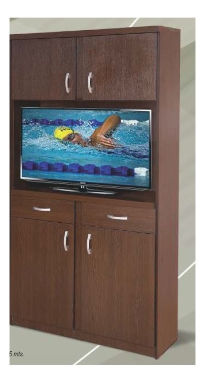 Modulo Organizador P- Tv- Led 32 - Melamina. 90 Cm Cod. 303
