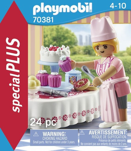 Bloques Para Armar Playmobil Mesa De Dulces 24 Piezas