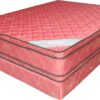 Solo Colchon Roma- 140 X 190 X 28. Resortes- Doble Pillow