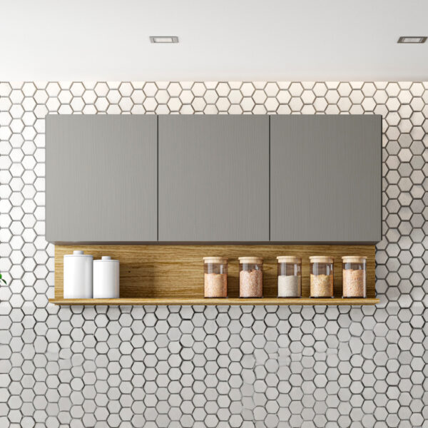 Alacena Organizador Armario 3 Puertas 120 X 67 X 29 Kits Par