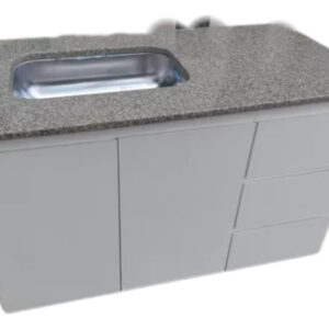 D_816481-MLA74881672917_032024-F.jpg Bajo Mesada 120 X 57 X 82 Mdf 15 Mm- Con Mesada Marmol Sint