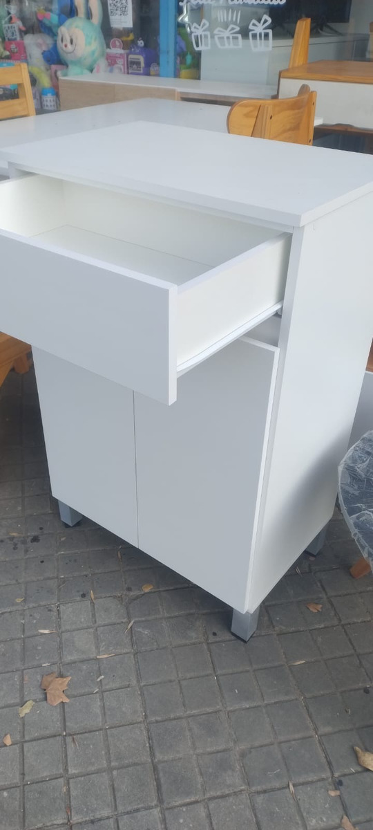 Mueble Multiuso Para Microondas. 2 Puertas, 1 Cajon 90 X 58