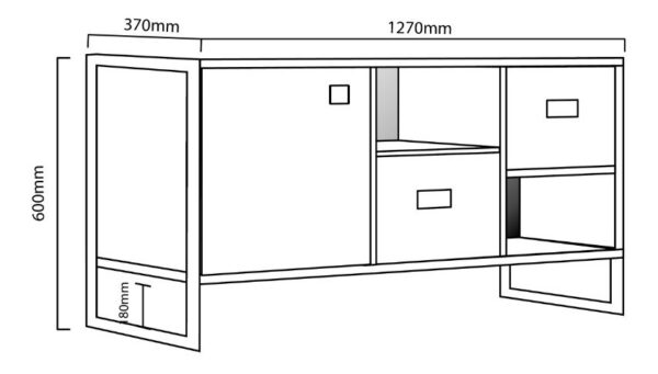 D_818280-MLA46113745138_052021-F.jpg Rack Mesa Para Tv Led 50 - Estructura De Caño- Dst 03