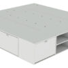 Base Box Para Sommier 2.00 X 2.00, Cajones, Zapatero, Baul