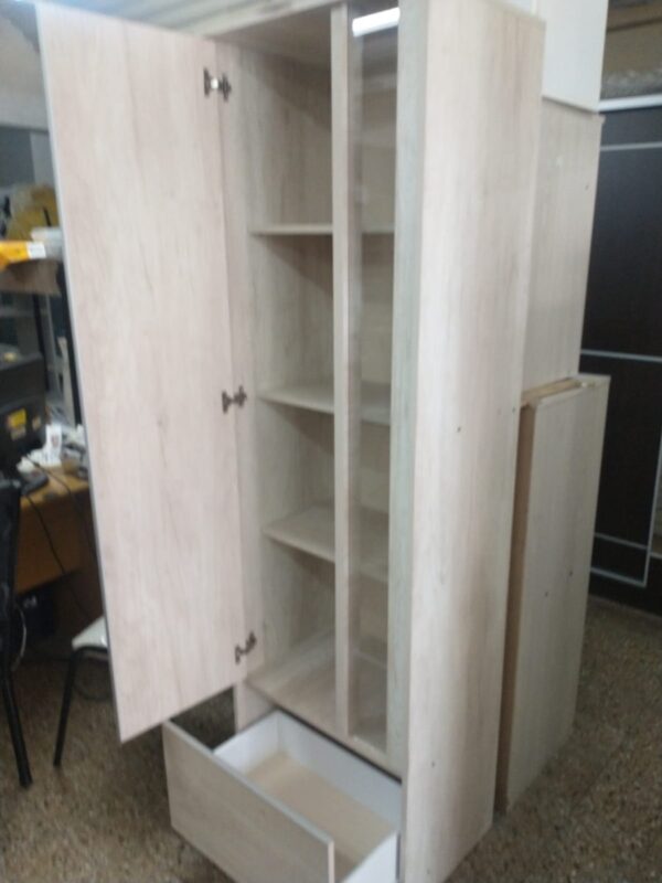 Modulo Organizador Spazzi 0.60- 1 Puerta- Estantes 1 Cajon