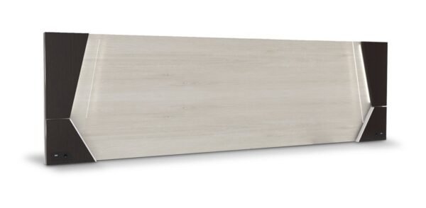 Respaldo Notte Con Mesas De Luz Flotante. Con Led Y Usb