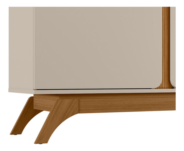 Rack Para Tv 70 Istambul Linea Brasil Detalles Redondeados