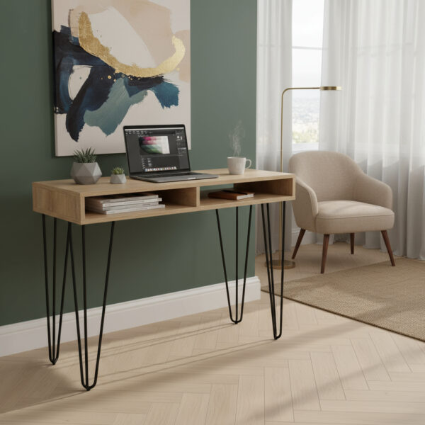 Escritorio Lie110 Melamina De 1100mm X 800mm X 440mm Atakama