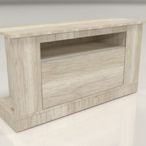 Rack Mesa Para Tv Led 55 Spazzi - 1 Cajon- Estantes