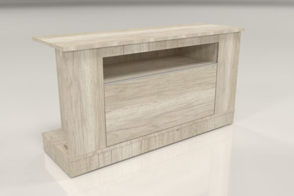 Rack Mesa Para Tv Led 55 Spazzi - 1 Cajon- Estantes