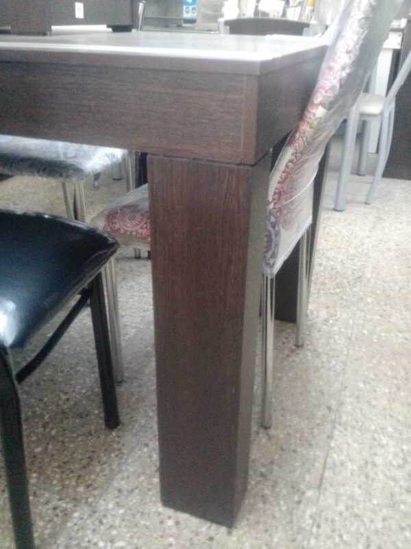 Mesa De Cocina- Comedor Melamina Dolfin 160 X 86