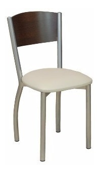 Combo Juego Comedor Mesa + 6 Sillas Respaldo Madera Mod.13