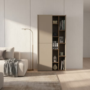 D_830823-MLA92916488496_092025-F.jpg Biblioteca Estanteria Organizador- Con Puertas- Dof 05