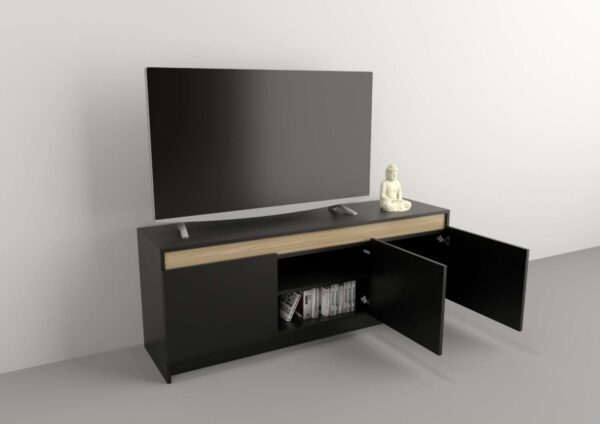 D_832791-MLA49481509436_032022-F.jpg Rack Mesa Tv Bahiut Con Puertas 135 X 53 X 36- Cod. 1151