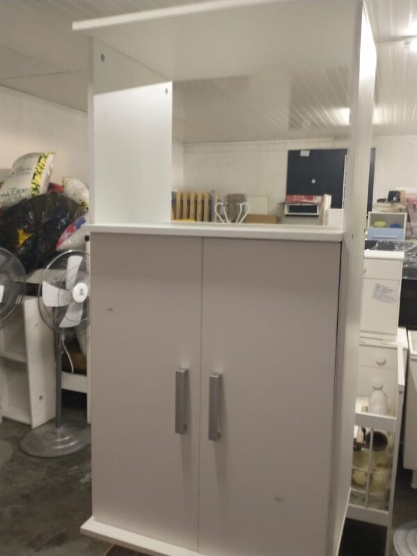 Mueble Auxiliar Para Microondas 2 Puertas- Estante Cod. 3046