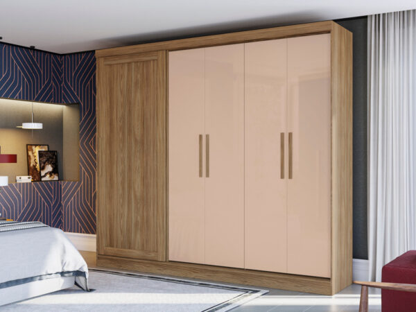 Ropero 5 Puertas 4 Cajones 218 X 245 X 56- N 564