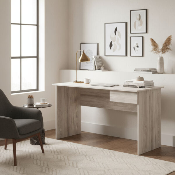 Escritorio Mesa Para Oficina 1 Cajon 120 X 59 X 75 Cod 11222