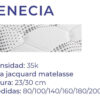 Colchón 1 Plaza Espuma Alta Densidad Venecia 80 X 23