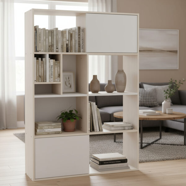 D_838345-MLA93393630471_092025-F.jpg Biblioteca Organizador Con Estantes 103 X 154 X 36- Obl 117