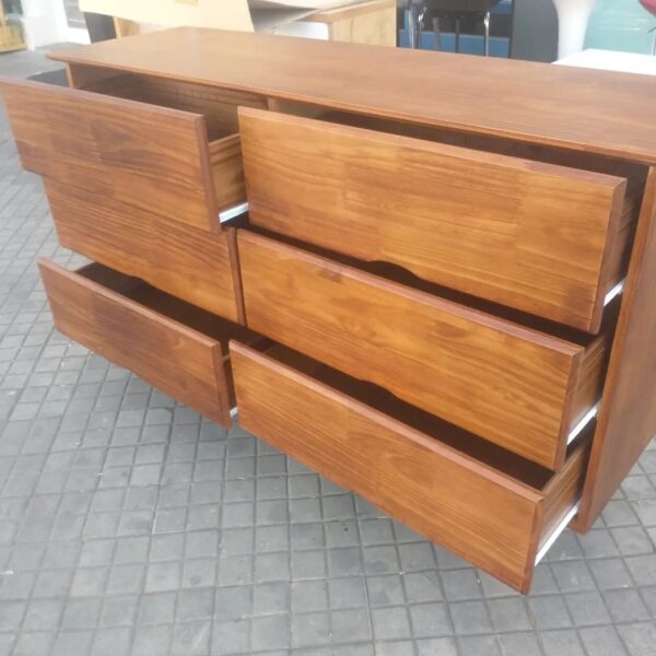 Comoda Chiffonier Cajonera 6 Cajones. 1.40 X 0.85- Cod. 127