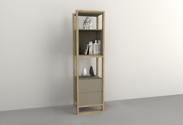 Columna Torre Organizador 173 X 48 X 38- 2 Cajones- Cod 4205