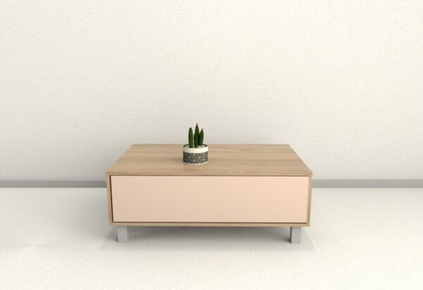 Mesa Centro De Living Con Cajon. Cod. 2021- Melamina