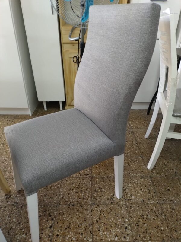 D_846154-MLA54362457097_032023-F.jpg Juego De 6 Sillas Tapizadas Modelo Curvas. Patas De Madera.