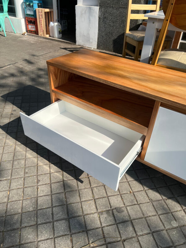 Rack Mesa P- Tv Led 1 Puertas, 2 Cajones 140 X 60. Paraiso B