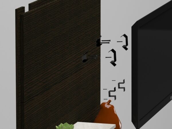 Panel Estante Organizador Flotante Tv- Led Cod. 1041