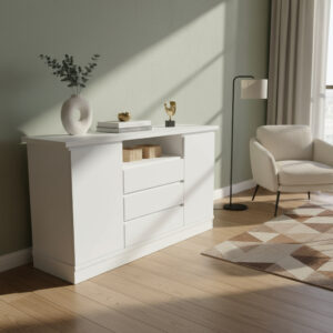 D_848508-MLA93312916715_092025-F.jpg Bahiut Rack Vajillero 2 Puertas, 3 Cajones- 1.40 X .90