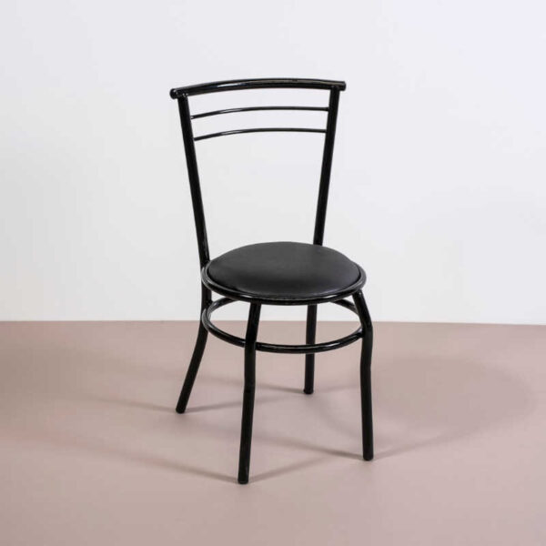 Silla Caño Reforzado Vienes. Con Asiento Tapizado