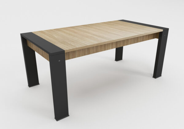 D_853076-MLA83853275507_042025-F.jpg Mesa Cocina Comedor Fija 140 X 90. Dynamic- Patas Melamina