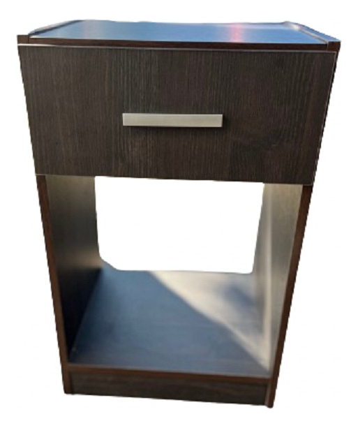 Mesa De Luz. 1 Cajon, 1 Estante- 60 X 38 X 34- Melamina