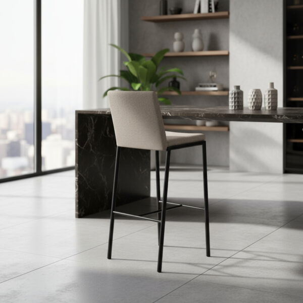 Combo Desayunador- Barra Melamina Turin 120 + 2 Banquetas