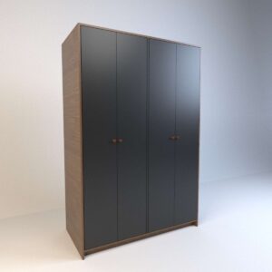 D_855116-MLA51264835482_082022-F.jpg Ropero Placard 4 Puertas, 2 Cajones. 1.20 X 1.80- Cod. 6005