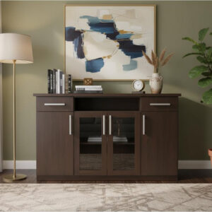 D_855928-MLA92914885456_092025-F.jpg Bahiut Vajillero Melamina 1.50 X 0.90 4 Puertas 2 Cajones